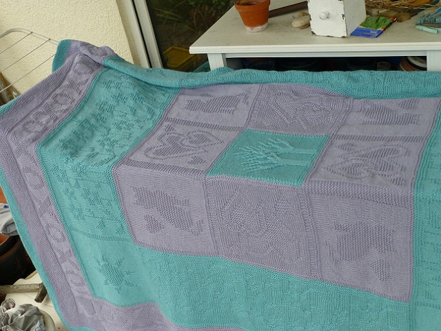 Eine kleine Babydecke JunghansWolle Handarbeitsforum