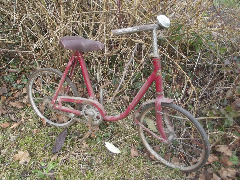 ANTIKES URALTES FAHRRAD KINDERFAHRRAD RUDI ALTIG