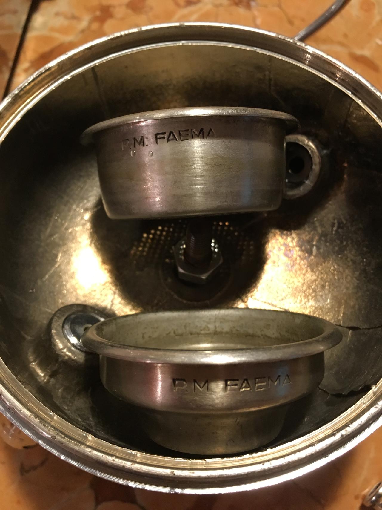 Faema Faemina first series revised, all new seals, ready to use!