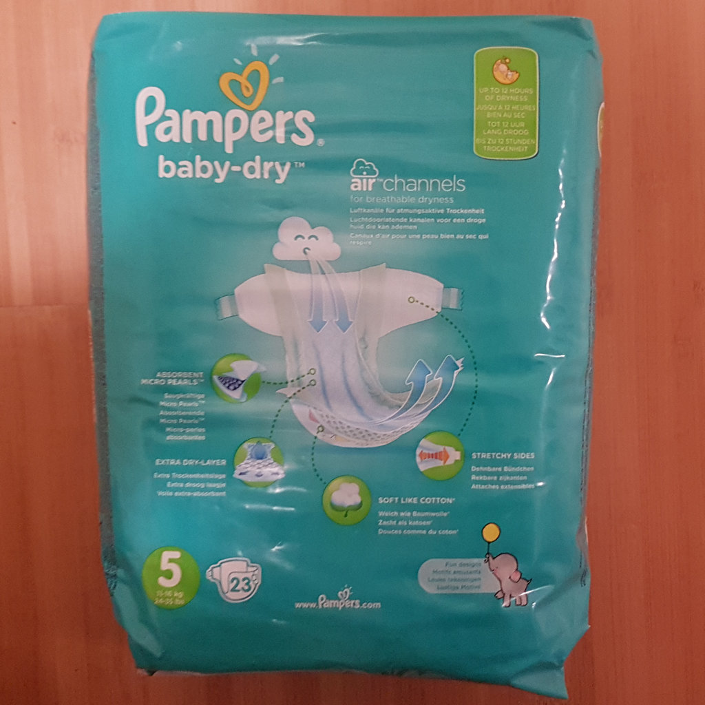 NEU Pampers Baby Dry Größe 8