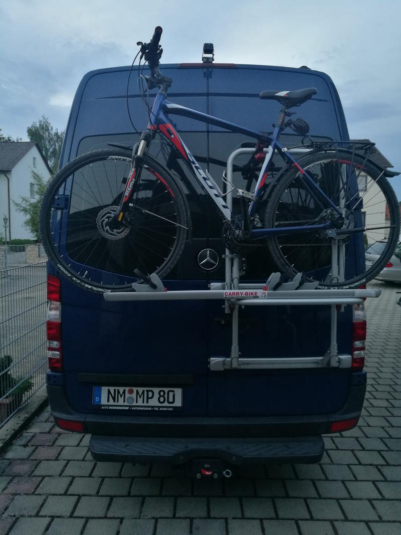 Unsere Erfahrungen mit Fiamma CarryBike 200 DJ Sprinter / Crafter