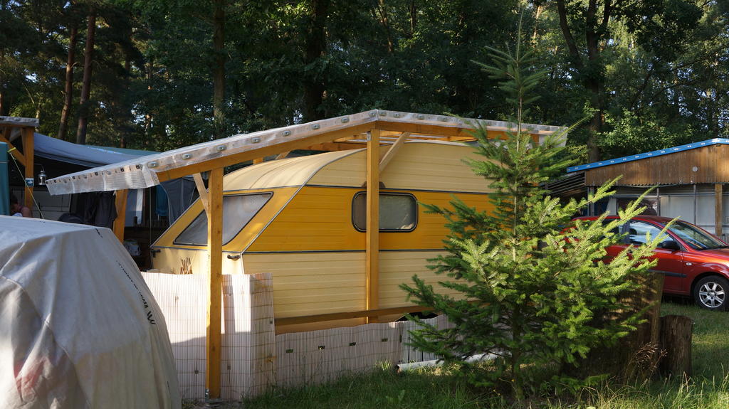 Schutzdach Für Wohnwagen Selber Bauen