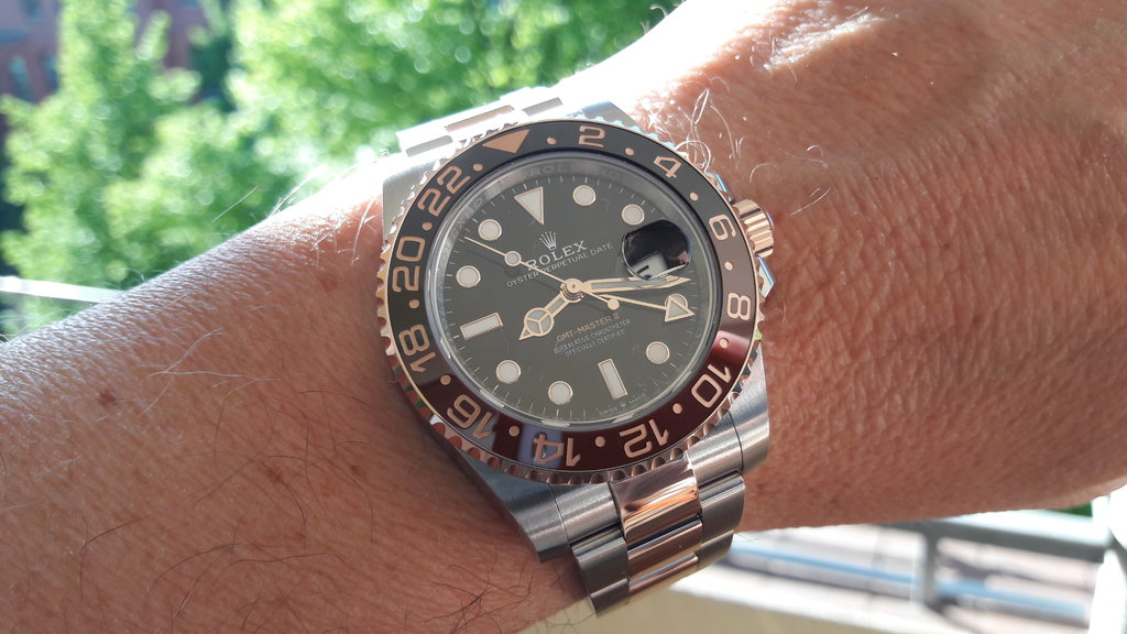 Die Everose Gmt Neuheiten Basel 2018 126711chnr Und 126715chnr Archiv R L X Das Forum