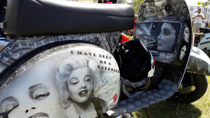 OFFIZIELLER LAMBRETTA DAY ISLE OF WIGHT, GB 27.05.2018 Vespaforum.de... das Vespa Forum