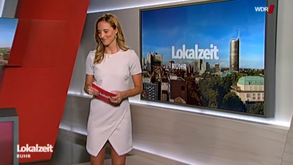 Anna Fleischhauer bei der ‘Lokalzeit Ruhr‘ im WDR am 18.06.2018 (Stream) kleine Fernsehseite