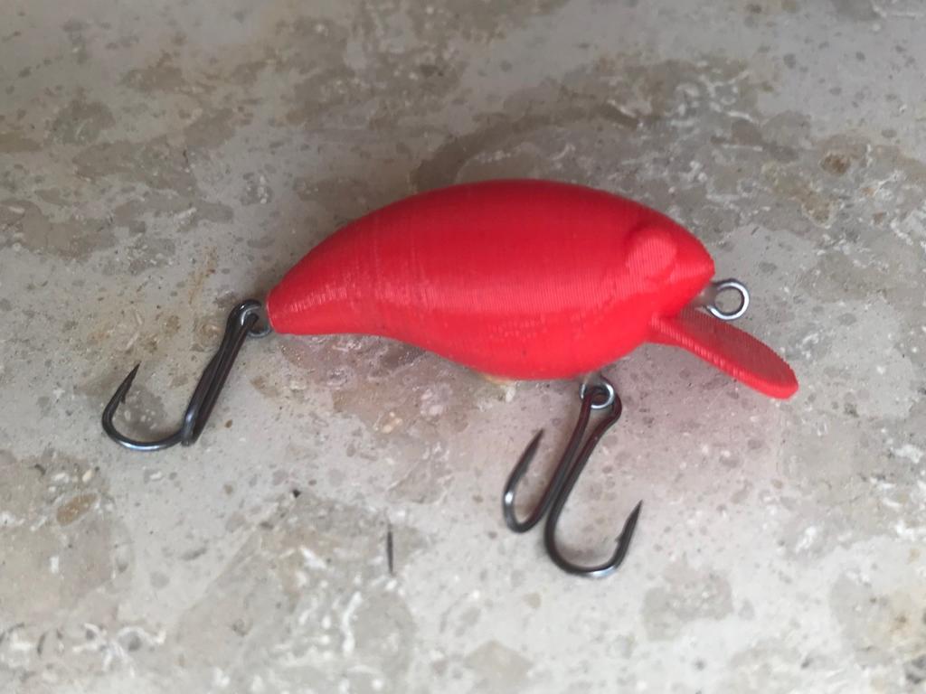 Wobbler aus dem 3d Drucker Barsch Alarm Angelforum für
