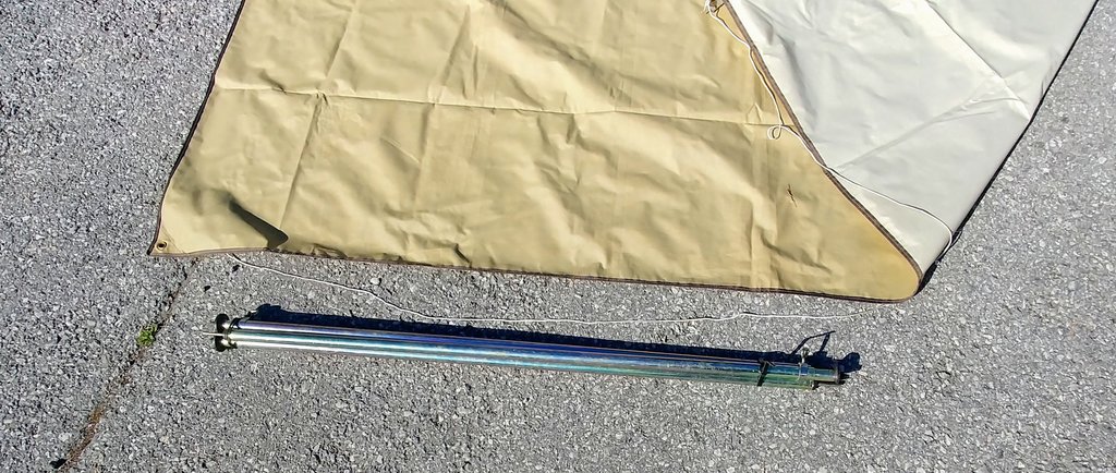 Verkaufe neuwertiges Sonnensegel f Wohnwagen, Womo oder
