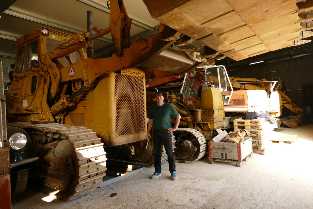 CAT 983 Laderaupe einer der letzten in Mitteleuropa