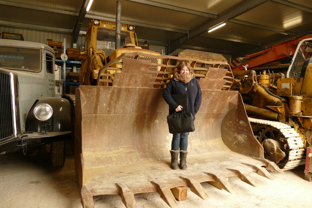 CAT 983 Laderaupe einer der letzten in Mitteleuropa