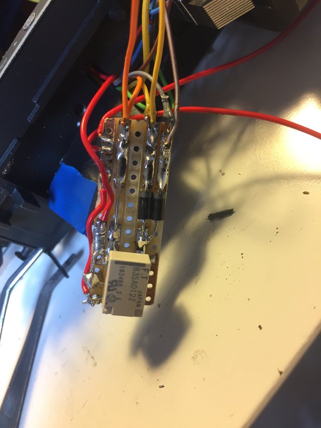 Schaltung für LED Beleuchtung per Relais Stummis Modellbahnforum