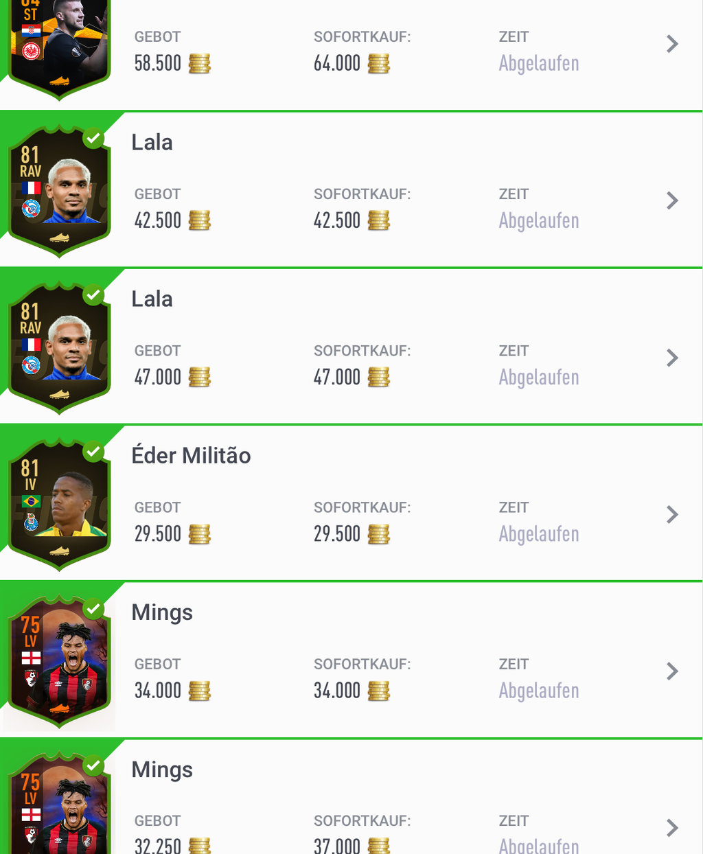 ÜV Spieler überteuert verkaufen Seite 335 — FIFA Forums