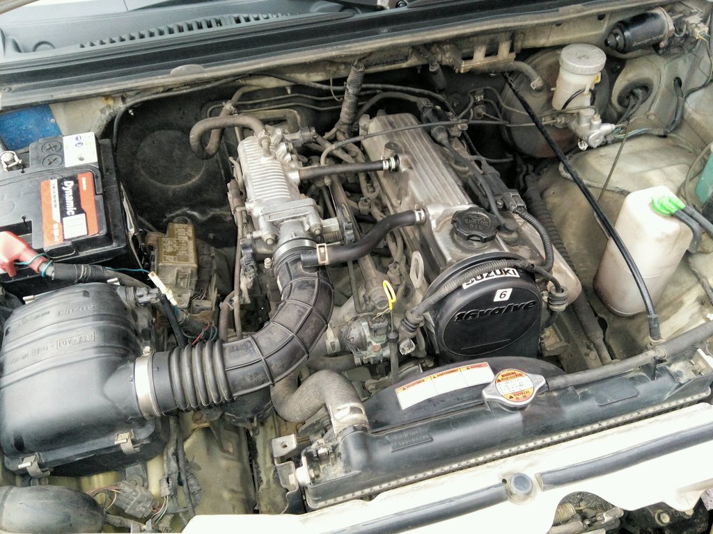 Jimny von 03 mit g16b 16v Motor aus vitara FJ Technik und Tuning Suzuki Jimny Forum