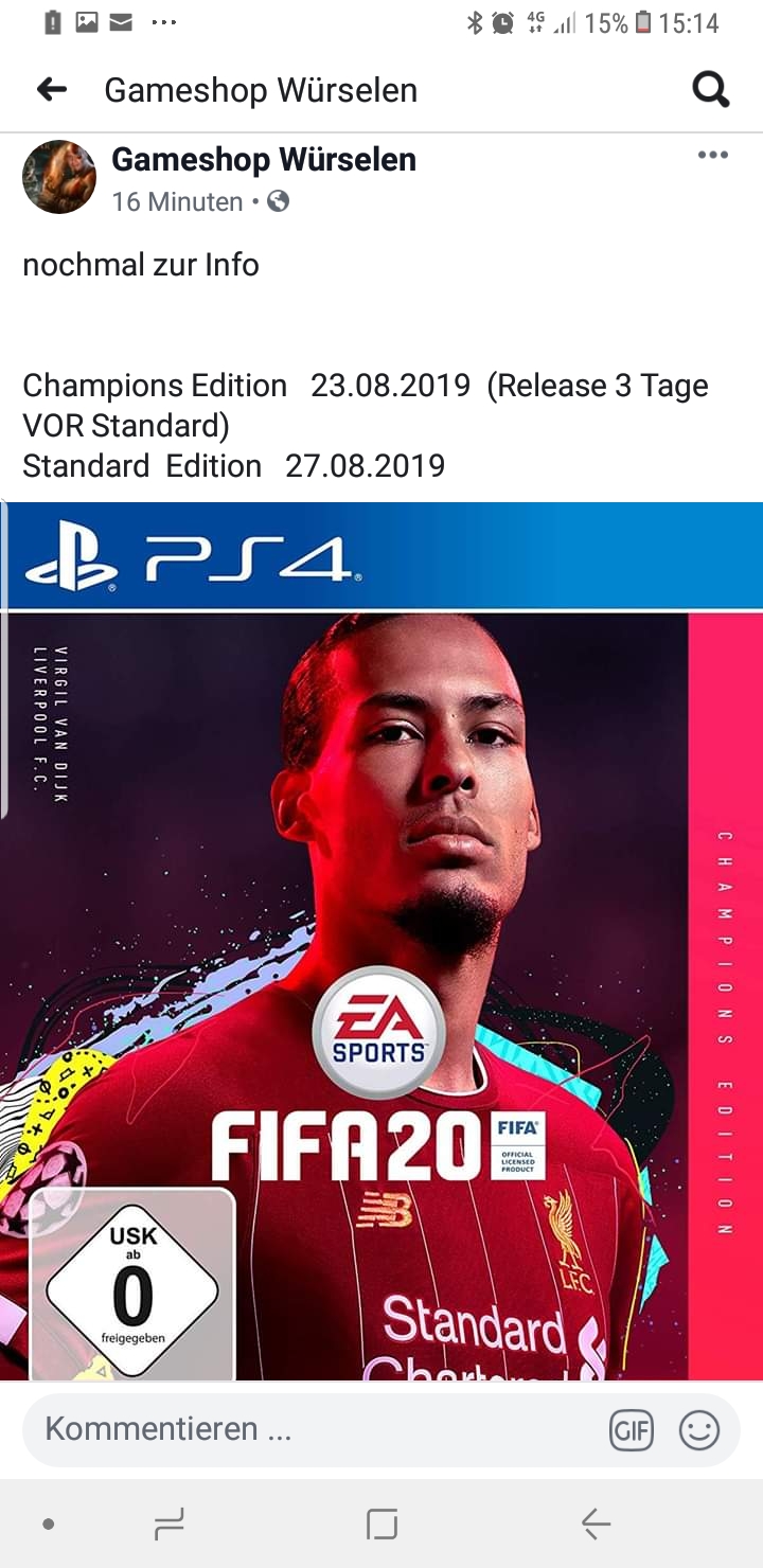 FIFA 20 Wünsche + aktuelle Infos Seite 24 — FIFA Forums