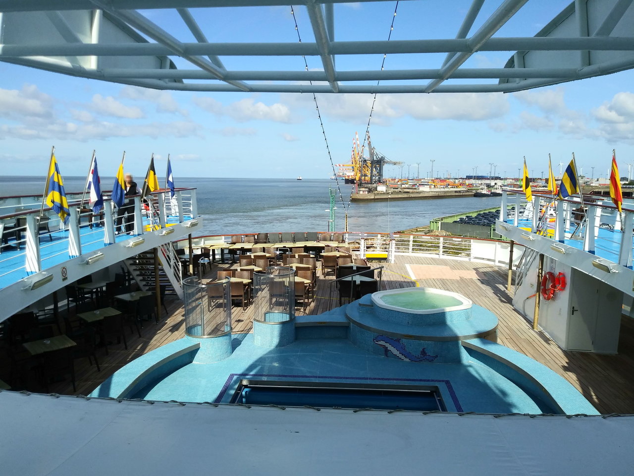 Besichtigung der MS Ocean Majesty am 14.9.2019 in