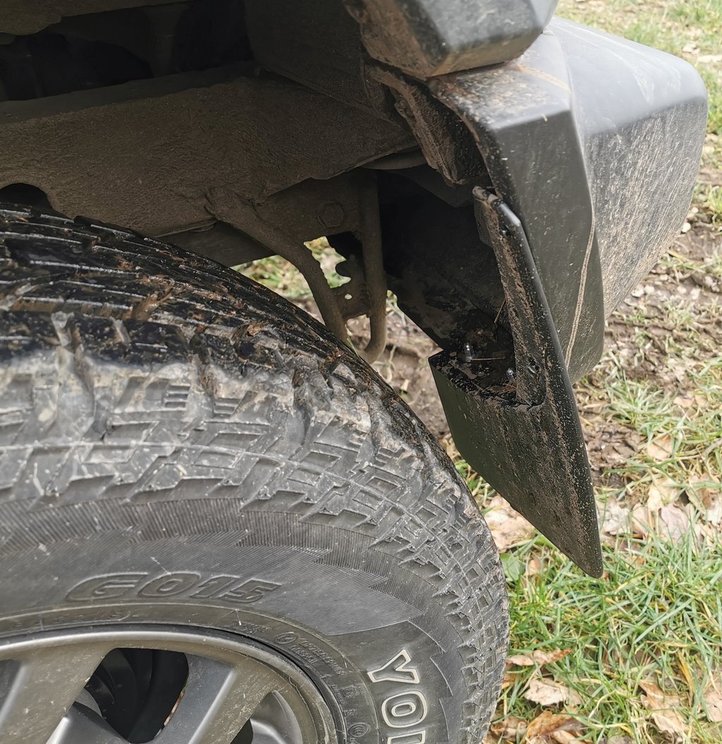 Schmutzfänger an Vorder und Hinterachse? Ein MustHave