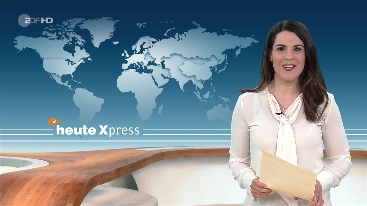 Pinar Tanrikolu bei ‘heute Xpress‘ im ZDF am 05.04.2020 kleine Fernsehseite der zweite