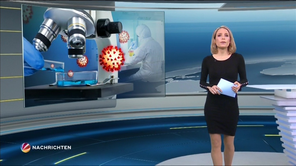 Sat 1 Nachrichten Katja Losch Katja Losch bei den 'Sat.1 Nachrichten' am 03.05.2019