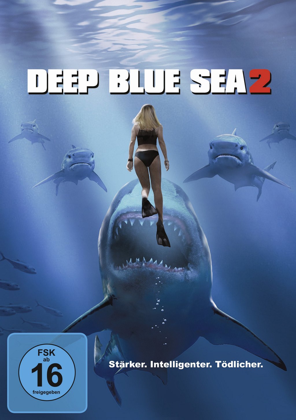 byte.to Deep Blue Sea 2 Stärker Intelligenter Tödlicher 2018 German