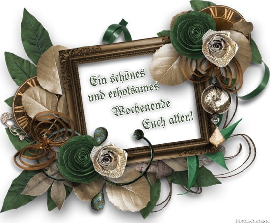 Ein schönes Wochenende für die Community!