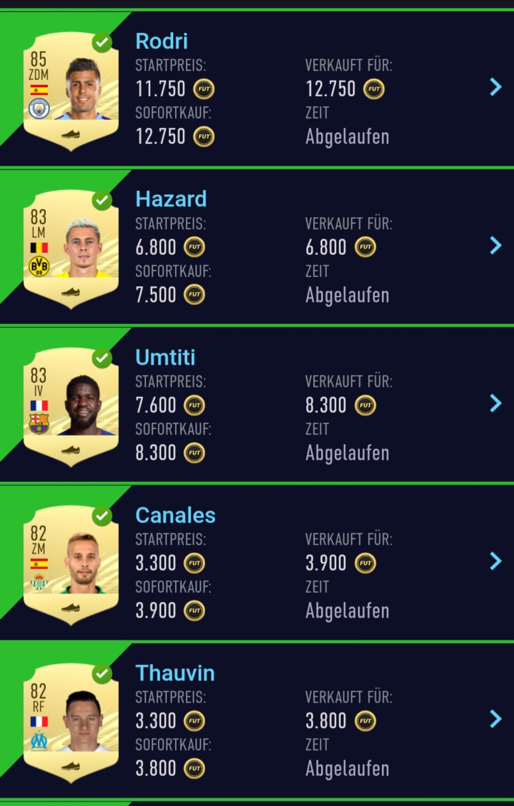 Überteuert verkaufen ÜV Seite 26 — FIFA Forums