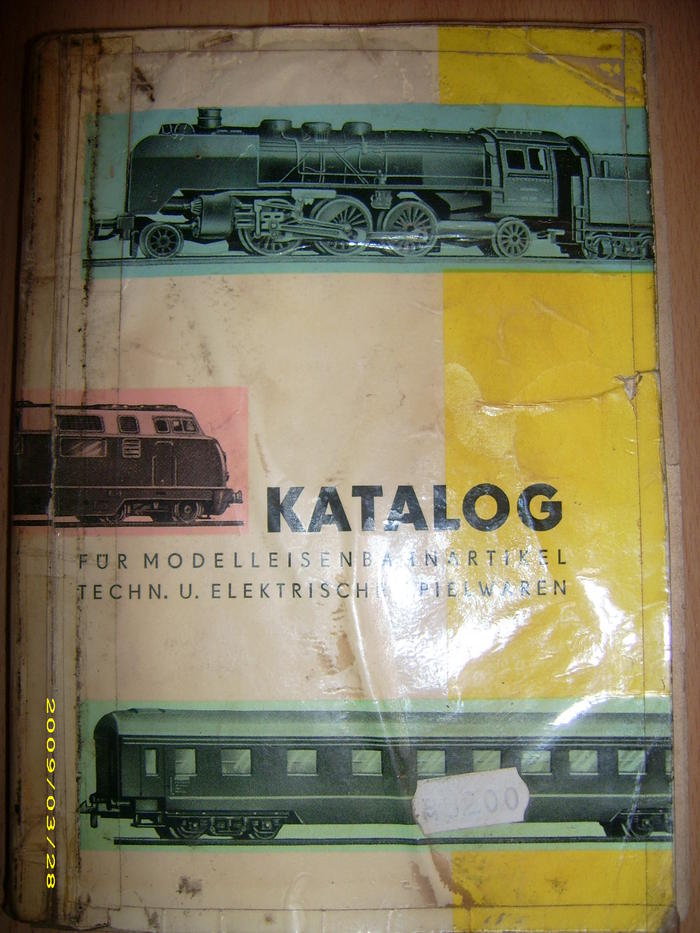 DDR H0 Loks aller Hersteller » Kataloge der frühen DDR