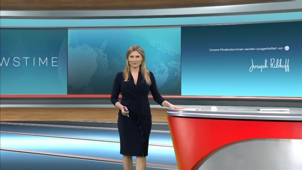 Leslie Nachmann bei ‘Newstime‘ auf ProSieben am 19.05.2021 kleine Fernsehseite der zweite