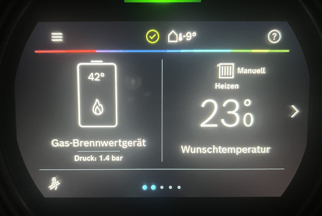 Heizkörper und Fußbodenerwärmung über RTL-Ventil (bleibt kalt