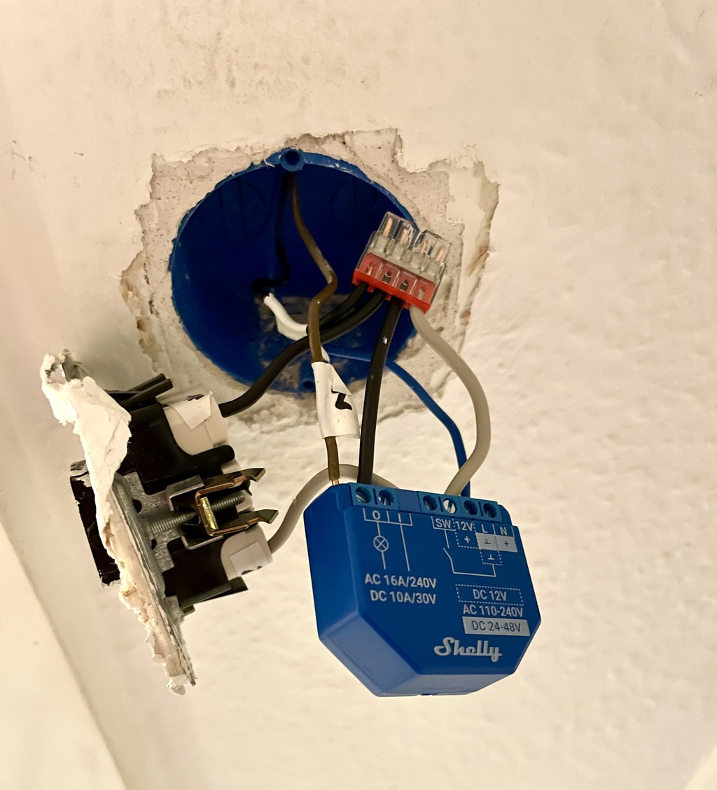 Shelly Plus 1 installieren - Shelly PLUS 1 - Smarthome Forum - Alles