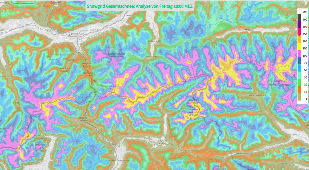 Wetterzentrale Forum Wetter weltweit Wieviel cm Schnee liegen bei