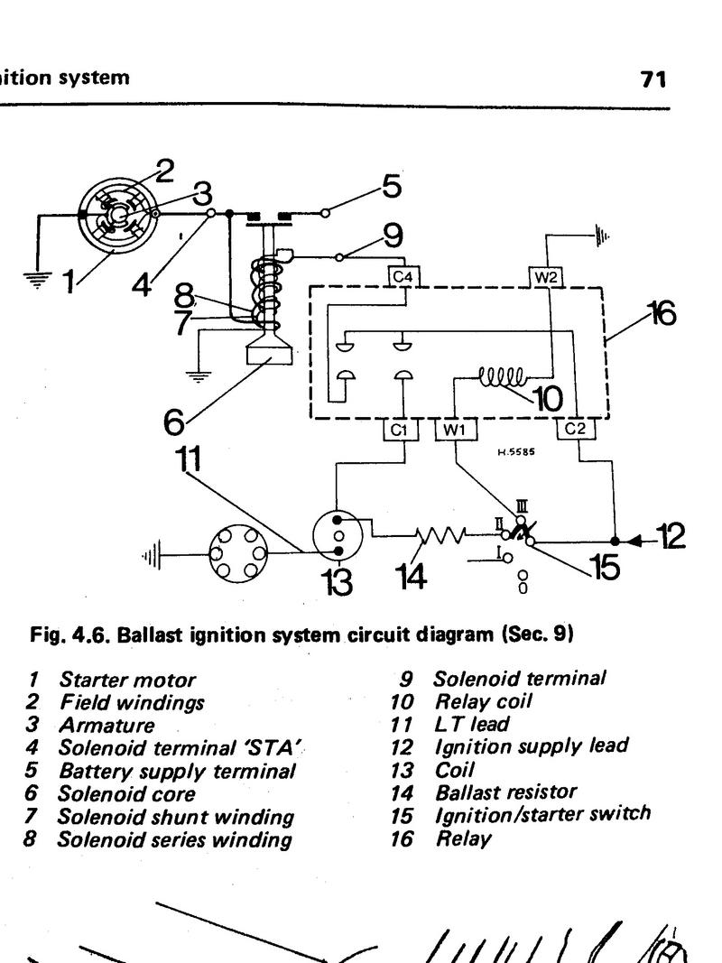 Schaltplan Anlasser Wiring Diagram