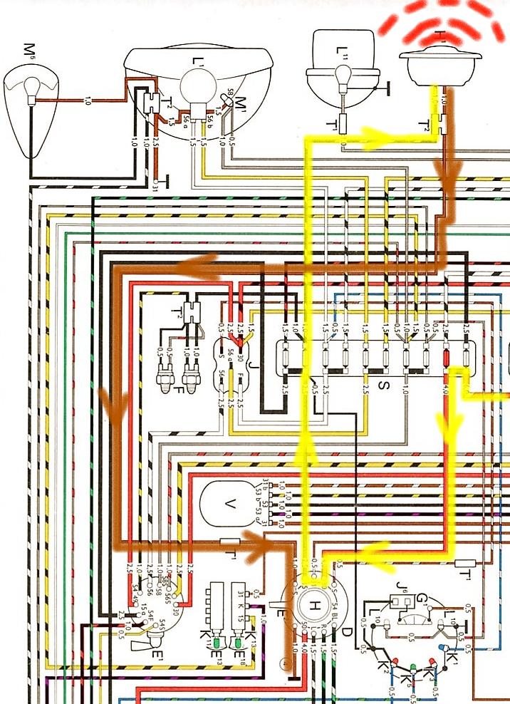 Vw Kafer Hupe Schaltplan