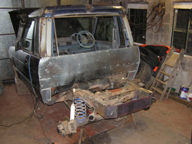 Land Rover Discovery Tray Back Conversion
