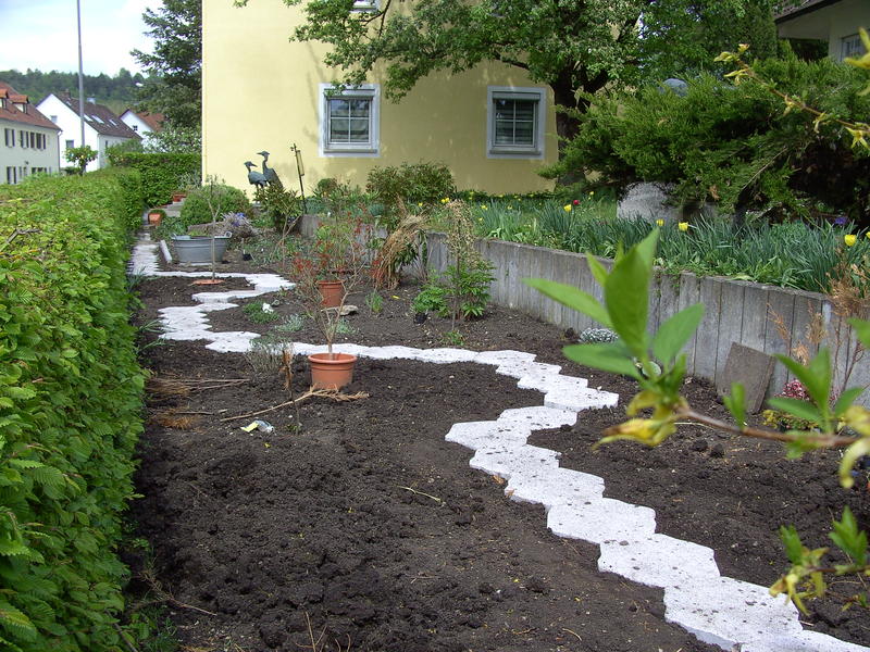 Trittsteine / Beetwege Ideen gesucht ( Garten Gartenforum.de