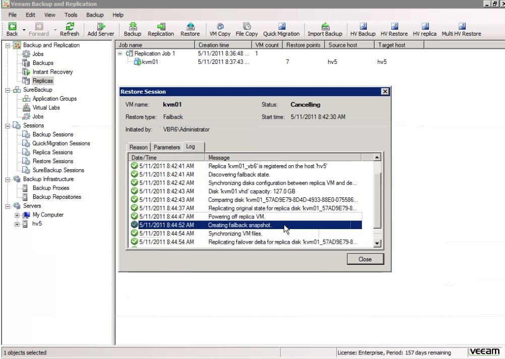 Veeam Backup & Replication v6 will support HyperV and have Changed