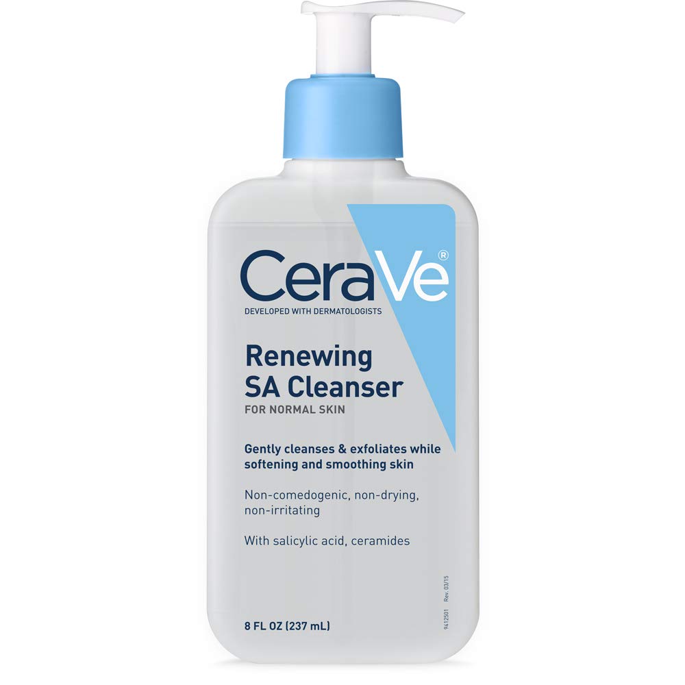 CeraVe, Limpiador de ácido salicílico para rostro con vitamina D 8 oz