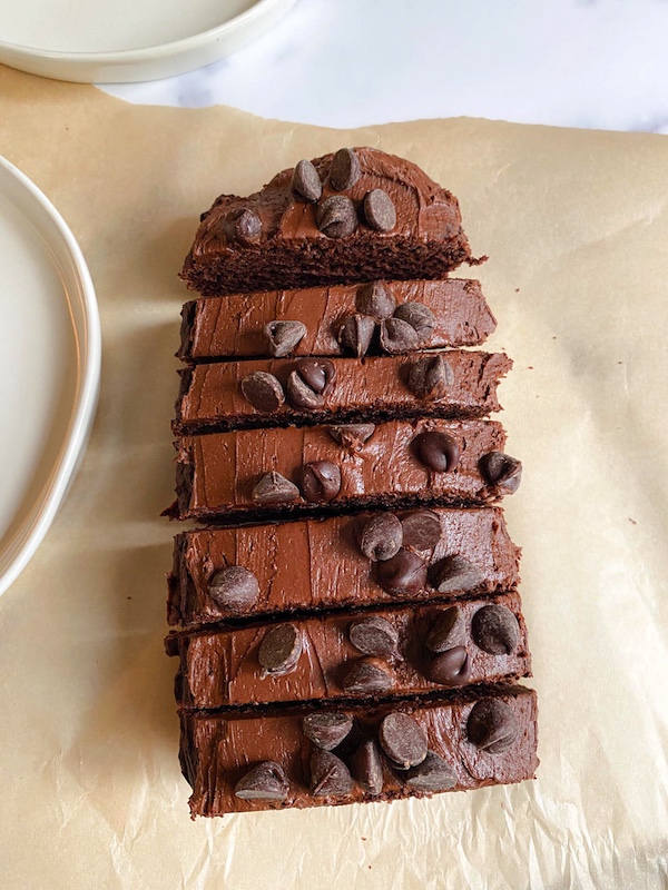 One Bowl Delicious Vegan Brownie Bread Upbeet & Kaleing It