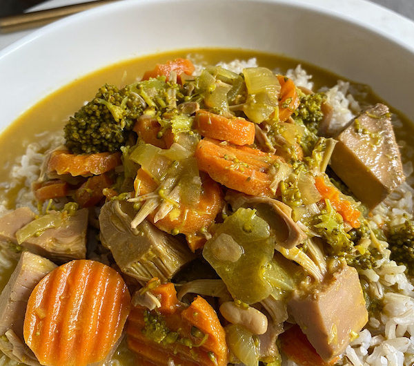 Nourishing Vegan Jackfruit Stew Upbeet & Kaleing It