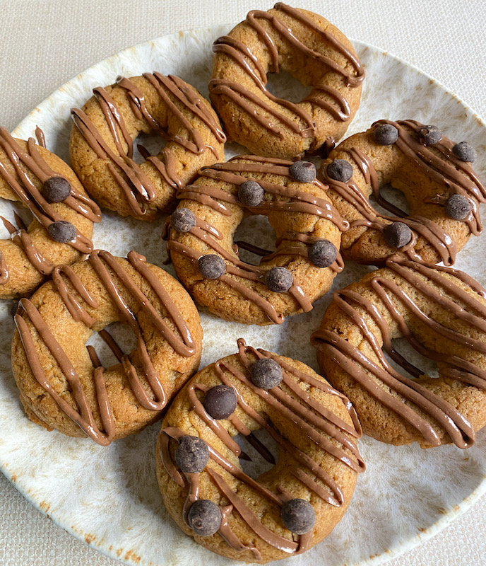 Vegan and Gluten Free Peanut Butter Cake Donuts Upbeet & Kaleing It