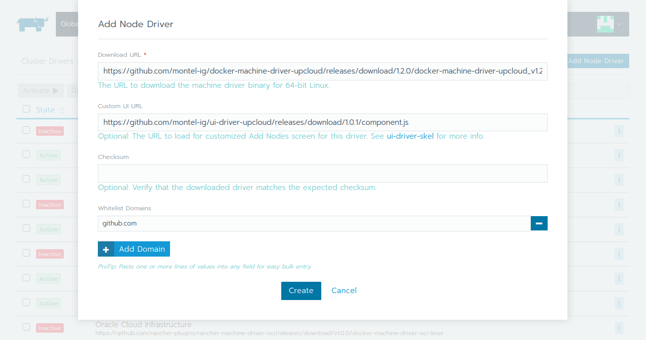 How to get started with Rancher UpCloud