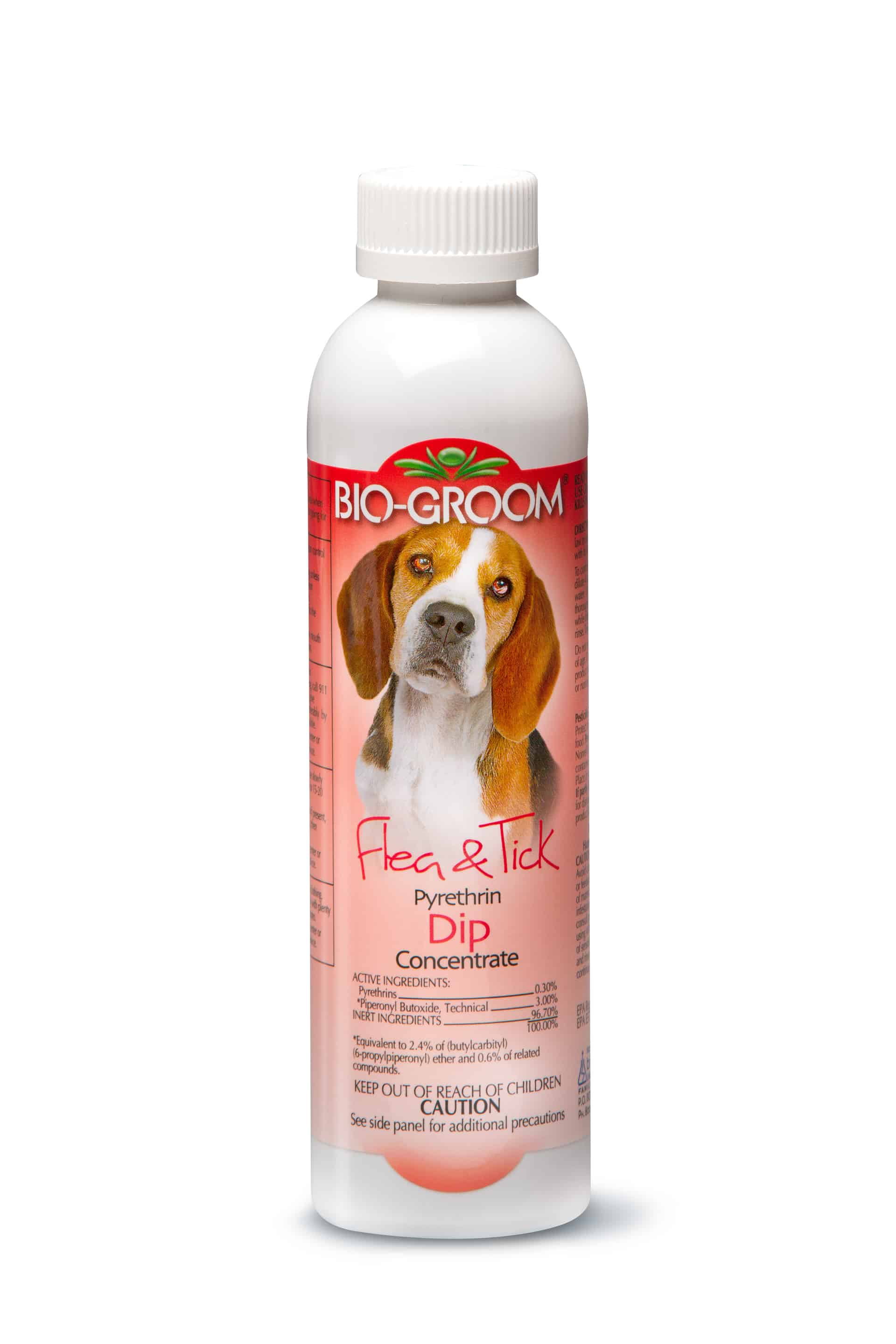BIOGROOM Flea & Tick Dip 8 oz UPCO Pet Supplies