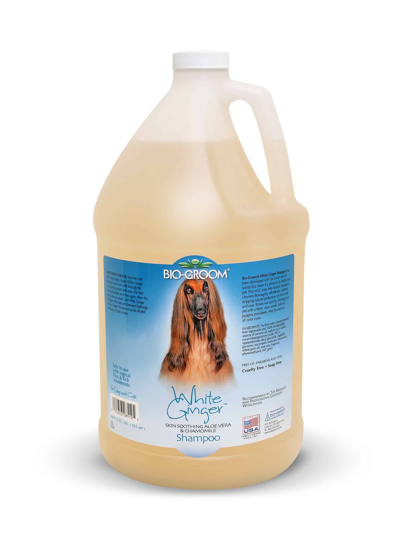 BIOGROOM White Ginger Shampoo Gallon UPCO