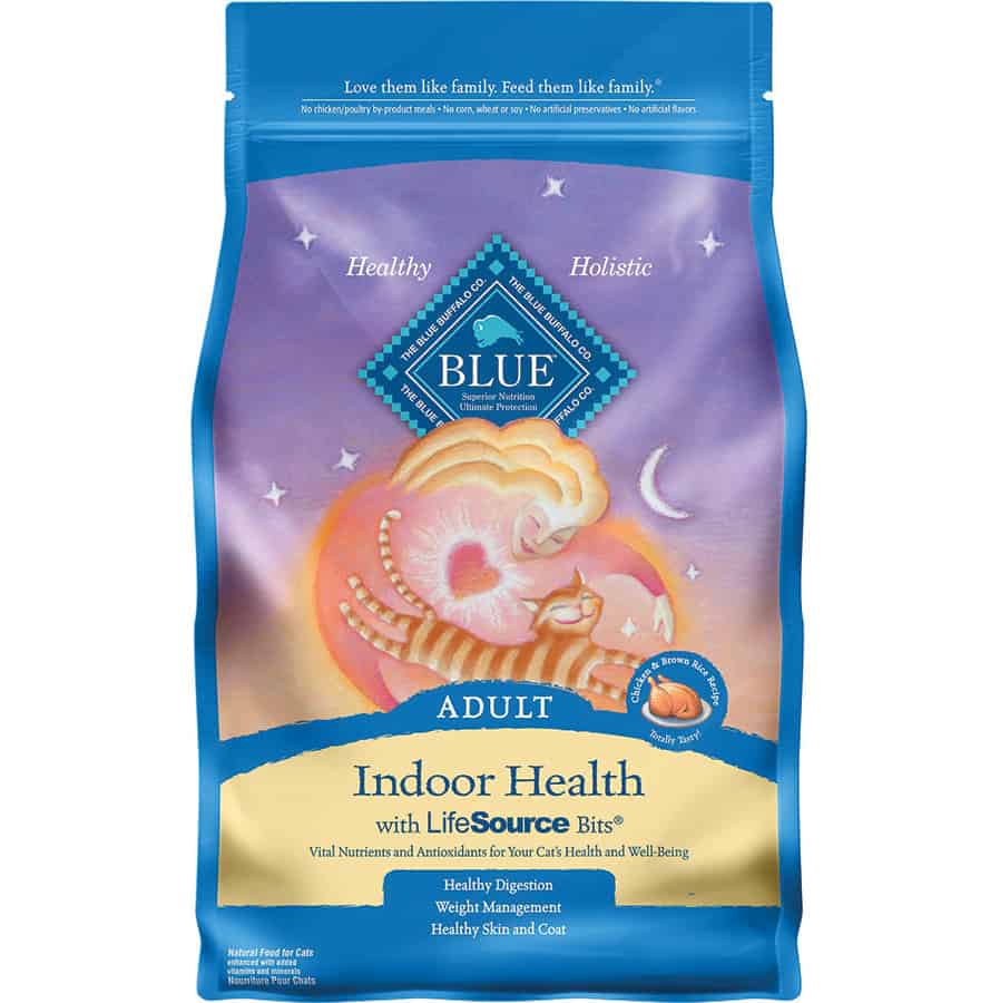 Blue Buffalo Adult Indoor Cat Food UPCO Pet Supplies