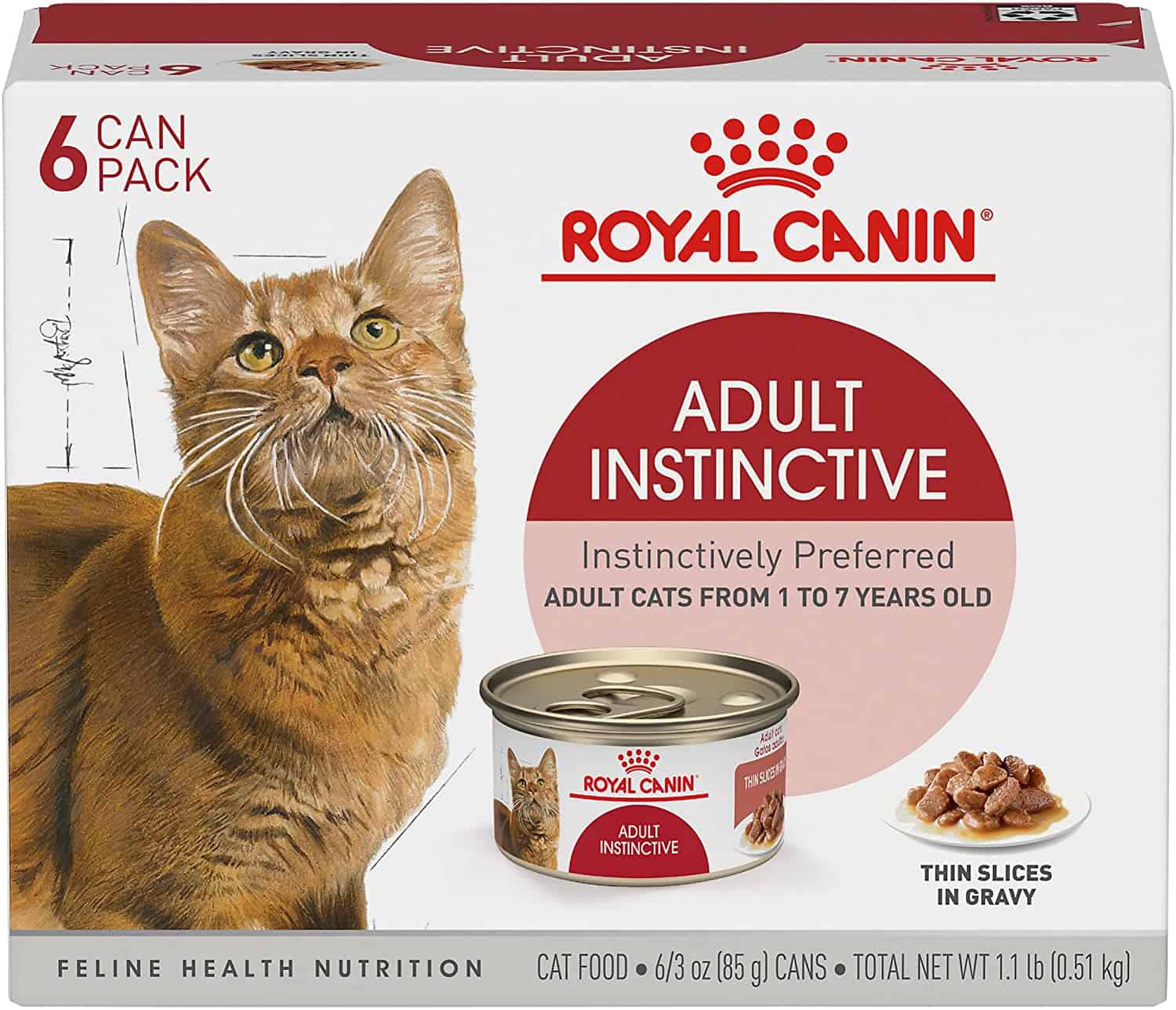 Royal Canin Adult Instinct Cat Food (Case of 12) 3 oz UPCO