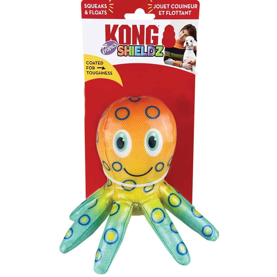 NEW! KONG® Shieldz Octopus Dog Toy UPCO Pet Supplies