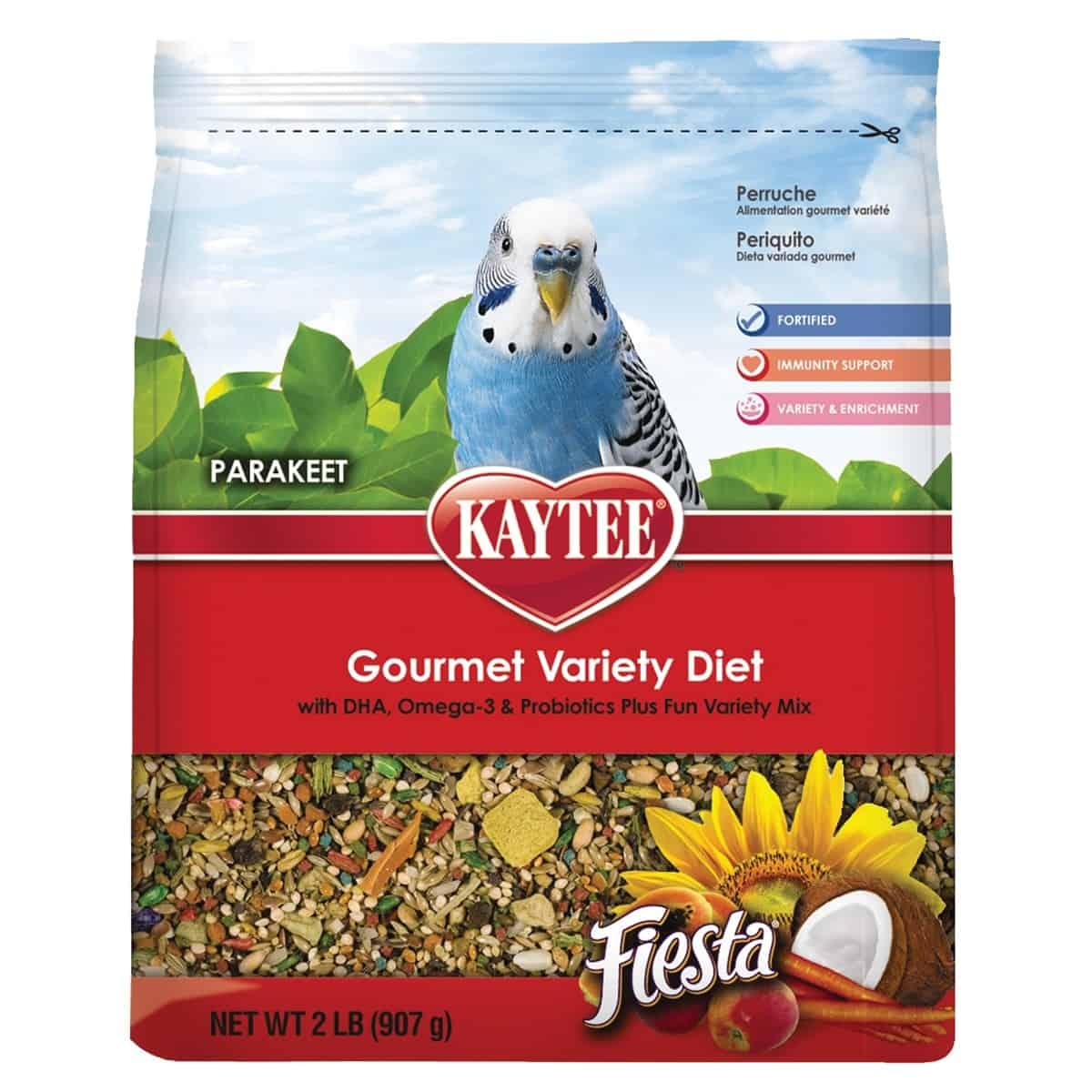 Kaytee Fiesta Parakeet Bird Food 2 lb UPCO Pet Supplies