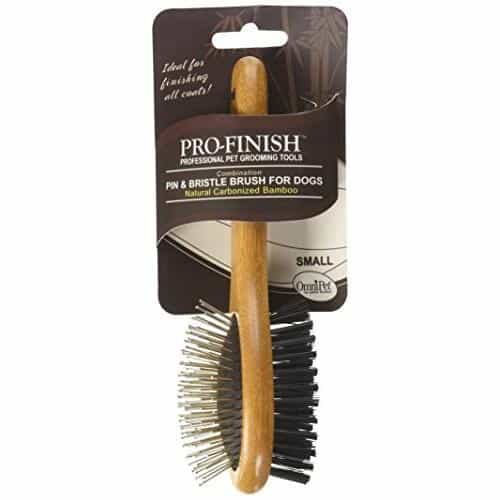 ProFinish Combo Pin & Bristle Brush for Dogs UPCO Pet Supplies