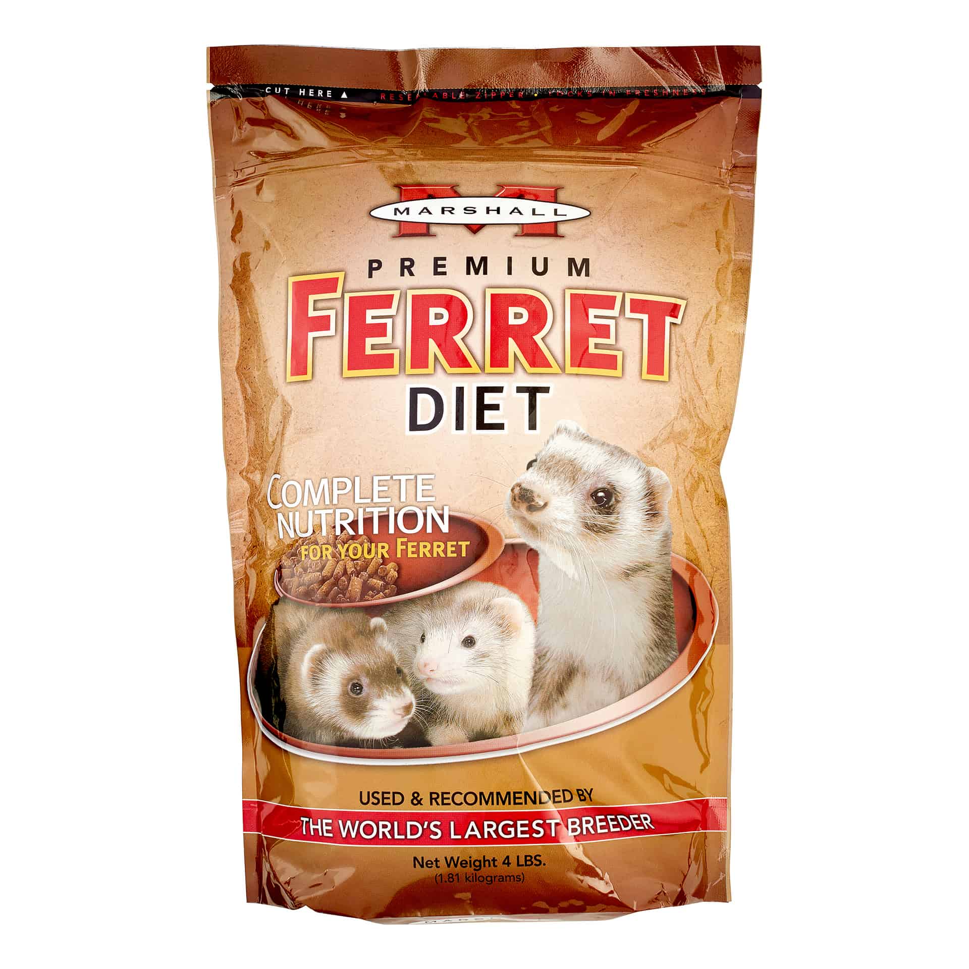 Marshall Premium Ferret Diet 4 lb UPCO Pet Supplies