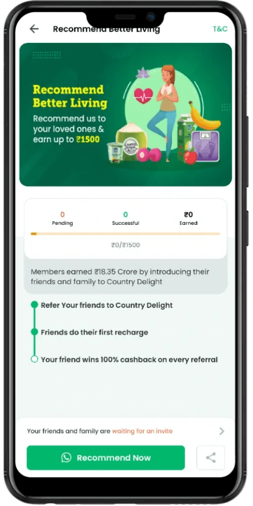Country Delight Referral Code [2024] Get Upto Rs.1500 Per Refer