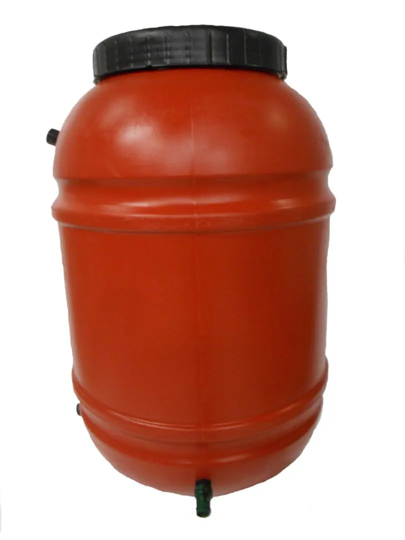 OKC 50 Gallon TerraCotta Rainbarrel Upcycle Products Inc.