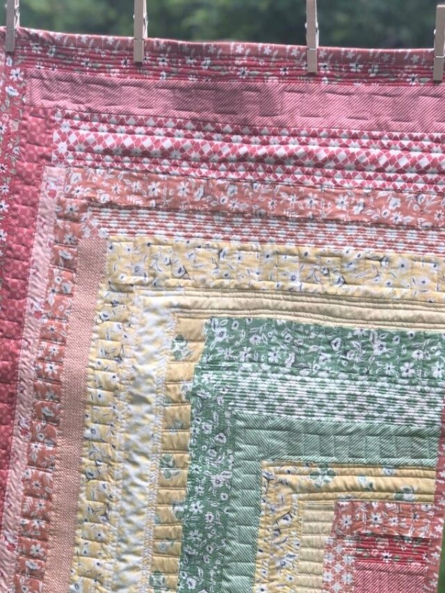 My First Quilt Improv Quilt Story Upcycle My Stuff